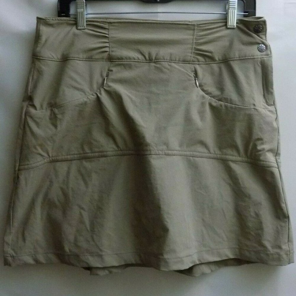 ATHLETA WOMENS BROWN SKORT SIZE 4